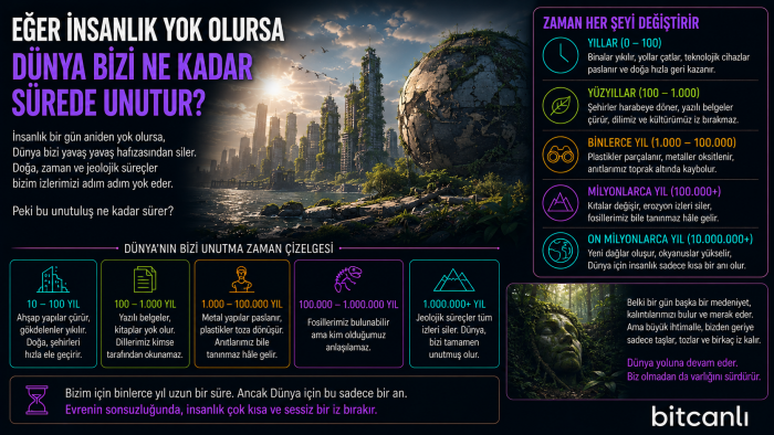 Eğer İnsanlık Yok Olursa Dünya Bizi Ne Kadar Sürede Unutur?